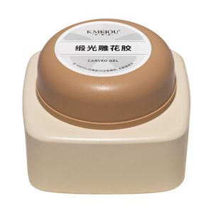 Nail art disposable satin light carving fish glue three-dimensional modeling glue white relief glue DIY nail art accessories silk satin nail polish glue