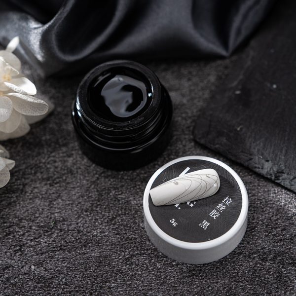 Nail brushing glue, elastic spider glue, Japanese painted light therapy glue, silk thread glue, nail polish glue, nail salon, nail polish glue - Image 3
