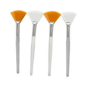Beauty tools, fan-shaped brushes, fruit acid brushes, makeup brushes, beauty mask brushes, retouching essence brushes, single bag wholesale