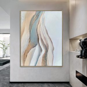 Source factory, light luxury, simple style, abstract hand-painted oil painting, living room, bedroom, sofa, background wall, decoration, hanging painting