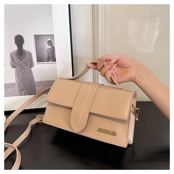 Cross-border wholesale European and American retro handbag small square bag 2025 new shoulder armpit bag fashion and versatile crossbody bag