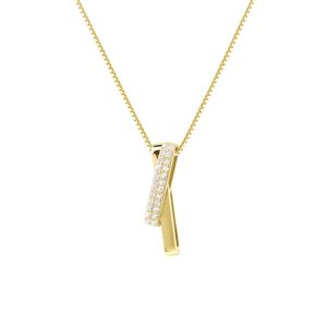 Simple temperament, geometric line necklace, women's niche design, high-end sense of luxury, new clavicle chain pendant wholesale