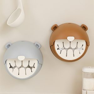 Plastic wrap sleeve storage box, wall hanging disposable plastic wrap storage rack, sink filter storage bag cross-border
