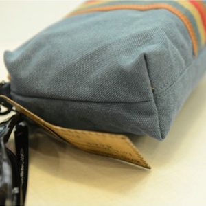 New Korean version of the handbag men and women hand bag canvas ladies casual hand bag tide portable small bag mobile phone change