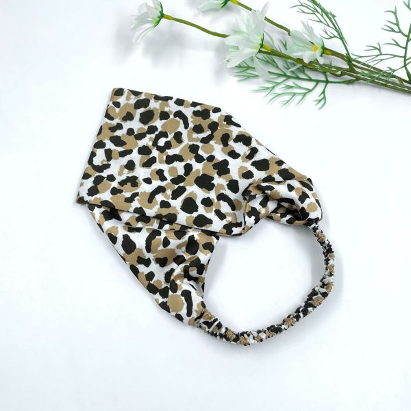 Amazon Nordic Imitation Silk Hair Bands Digital Printing Salin Models Home and Outdoor Versatile Artificial Silk Hair Bands - Image 4