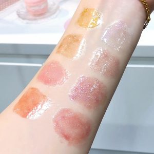 Full English, cross-pearlescent light fine gloss, transparent water gloss, lip gloss, moisturizing moisturizing, glass lip, mirror, lip gloss, foreign trade