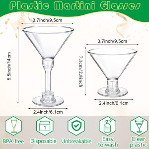 Plastic cocktail glasses, red wine glasses, goblets, cross-border disposable plastic glasses, barware, party supplies, champagne glasses