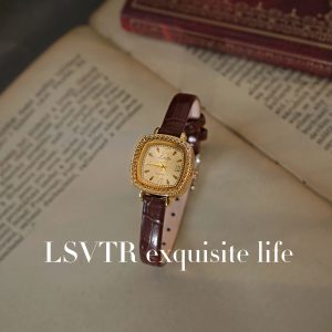 LSVTR retro hot selling factory direct foreign trade Japan and South Korea retro carved vintage style French niche watch women