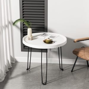 Foldable Sofa Side Table Simple Small Table Living Room Coffee Table Home Simple Small Round Table Bedroom Mini Bedside Table