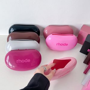 Rhode Hailey's same limited gift box, bag, cosmetics bag, storage bag, new 7-color silicone storage bag