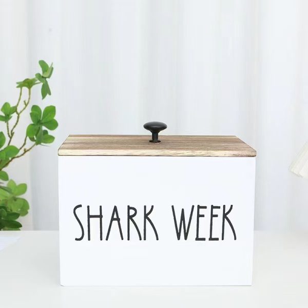 Cross border laundry storage wooden box bathroom tampon storage box wooden bathroom storage box with lid
