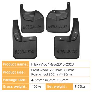 It is suitable for Toyota Hilux Vigo Revo 2015-2023 fender skin foreign trade cross-border