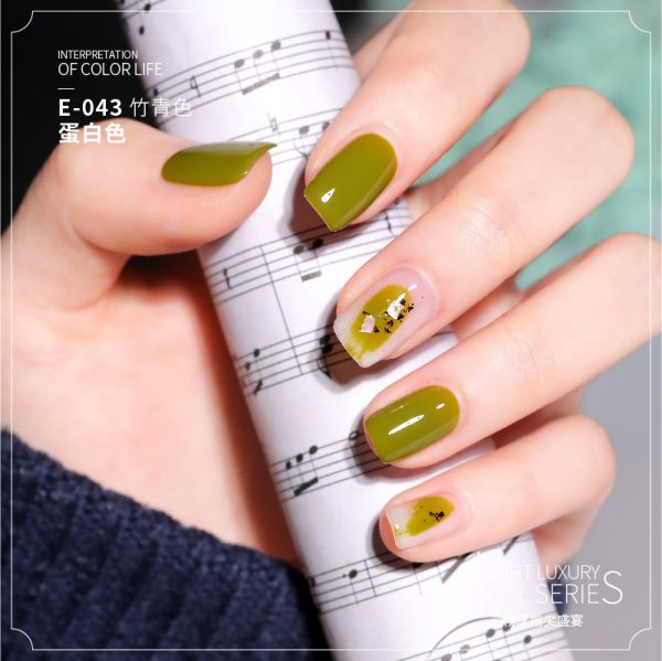Goya nail polish gel 72 colors new nail glue phototherapy gel long-lasting removable nail salon popular color vegetable glue set - Image 3