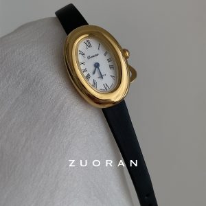 ZUORAN Oval Vintage French Medieval Style Exquisite Fashion Women's Quartz Watch Cross-border Live 59