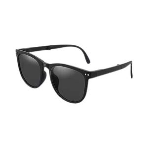New sunglasses for girls sunscreen, new brown glasses, Internet celebrities, the same high-end sense i trendy fashion folding sunglasses