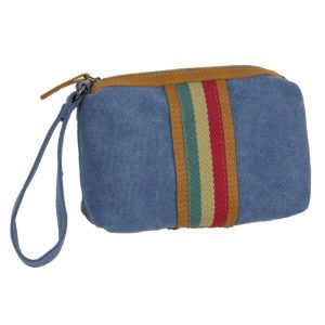 New Korean version of the handbag men and women hand bag canvas ladies casual hand bag tide portable small bag mobile phone change