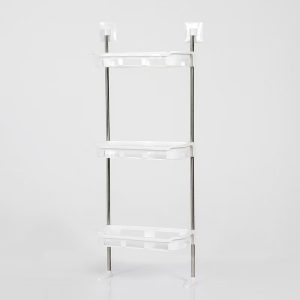 Bathroom toilet multi-layer storage rack, bathroom punching-free storage rack, kitchen wall hanging cleaning utensil storage shelf