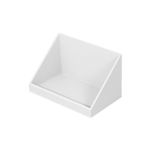 Mirror cabinet storage box, bevel storage box, bathroom lipstick, cosmetics sorting box, non-perforation, oblique storage rack