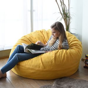 Spot factory compression lazy sofa bean bag single and double can lie down and sleep, disassemble and wash sponge tatami balcony bedroom