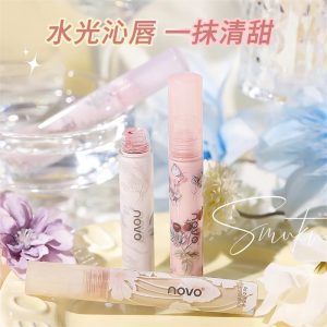 Makeup NOVO Flower Stream Honey Whisper Water Glow Mirror Lip Glaze Lip Moisturizing Moisturizing School Girls Lip Gloss Lipstick