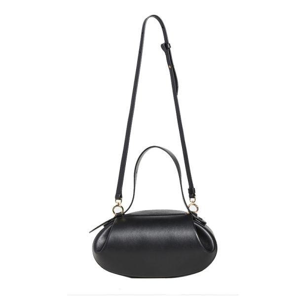 Niche popular bags 2024 crossbody bags casual and versatile three-dimensional ladies armpit small round bag baguette bag hand bag - Image 5