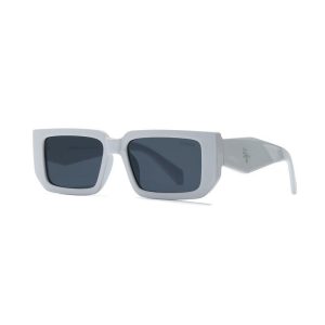 22012 new fashion small frame sunglasses men's and women's trend street shooting sunglasses rectangular sunglasses