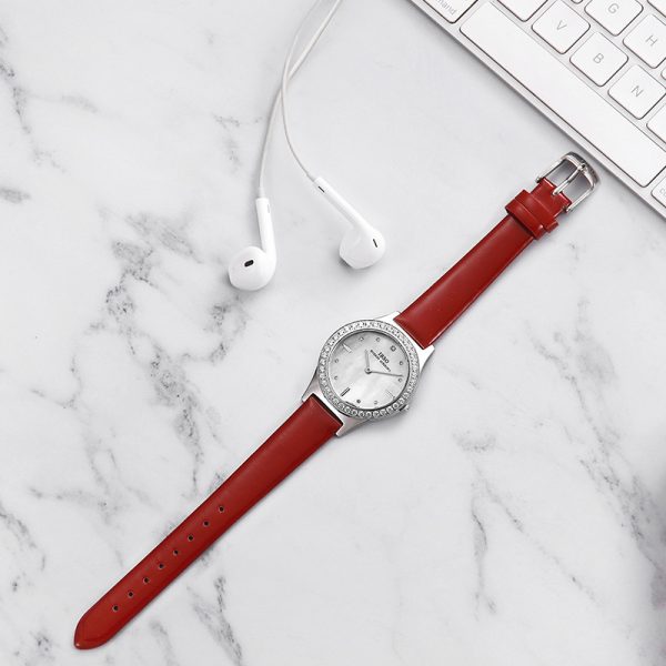 IBSO set watch stainless steel strap simple fashion trend boutique set gift watch waterproof shell cross-border watch - Image 3