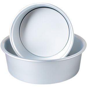 Aluminum alloy baking tray, anode, live bottom, chifon cake mold, non-sticking, solid bottom mousse, square round mold, baking tool