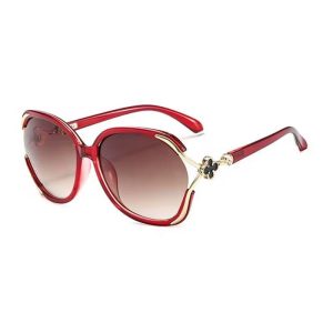 New Clover Women's Polarized Sunglasses, UV Protection Glasses, Sun Protection, Driving Slimming, Fashion, Trendy Sunglasses