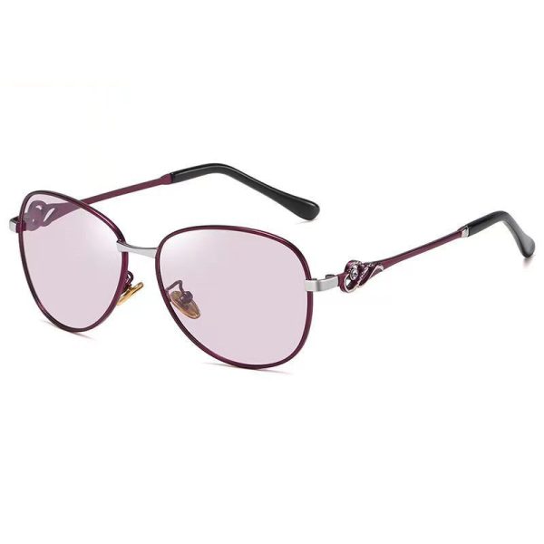 Smart photochromic sunglasses women's high quality polarized sunglasses driving driving travel UV protection glasses - Image 4