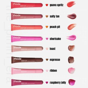 Cross Border Spot Rhode Hailey Lip Moisturizing Lip Tinted Lip Balm Lip Gloss Lip Stain Lip Stain