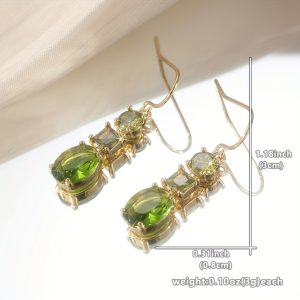 Cross-border Duoduo hot selling retro boho style earrings copper simple retro versatile fashion women's earrings