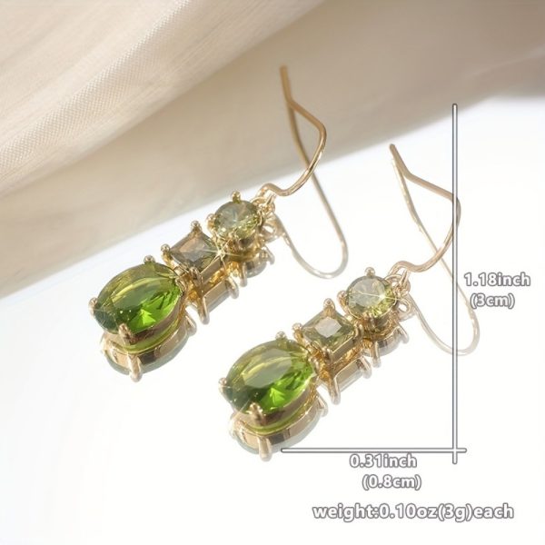 Cross-border Duoduo hot selling retro boho style earrings copper simple retro versatile fashion women's earrings - Image 2