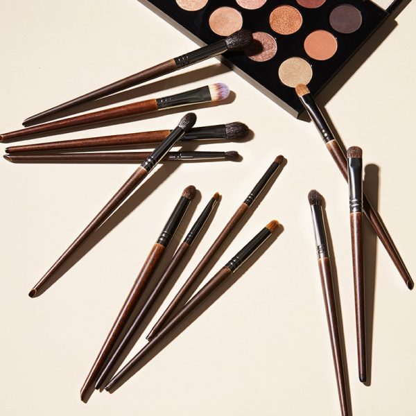 Centenarian goat animal hair makeup brush, full set of nose shadow eyeshadow brush, single beauty tool Cangzhou makeup brush set - Image 4