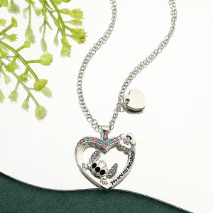 you are my sunshine Stitch Pendant Necklace Female Heart Stitch Party Gift