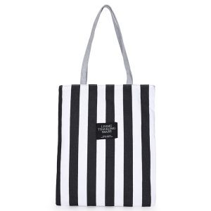 2024 New Cross-border Handbag Women's Shoulder Bag Convenient Premium Striped Crossbody Bag Handbag Student Make-up Bag