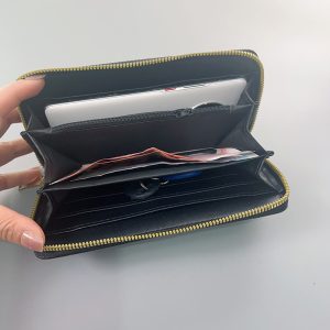 New ethnic style retro clutch bag, handmade rice bead single pull bag, women's zipper evening makeup bag, multi-compartment storage square bag