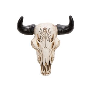 Cross-border hot bull head resin pendant vintage creative home living room entrance crafts wall decoration holiday decorations