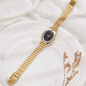New oval fashion luxury watch alloy decoration simple cross-border foreign trade wholesale women's watch