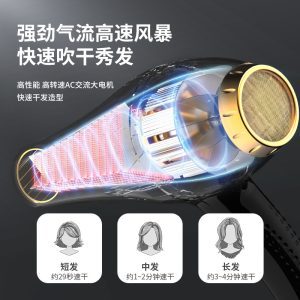 Strictly select cross-border high-power hair dryers, hair salons, high-wind hair dryers, home dormitories, blue photoelectric hair dryers, factory direct sales