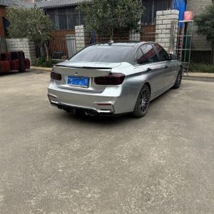 Applicable to 13-19 BMW 3 Series modified M3 surround with lighted rear lip F30F35V square light vertical bar light surround kit