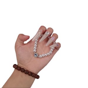 Mercury French vintage style pearl bracelet light luxury style niche design high-end exquisite jewelry