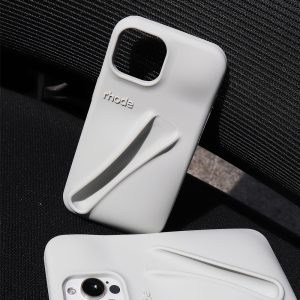 Special clearance RHODE with logo Apple 11-12 silicone lipstick phone case 14plus-15plus