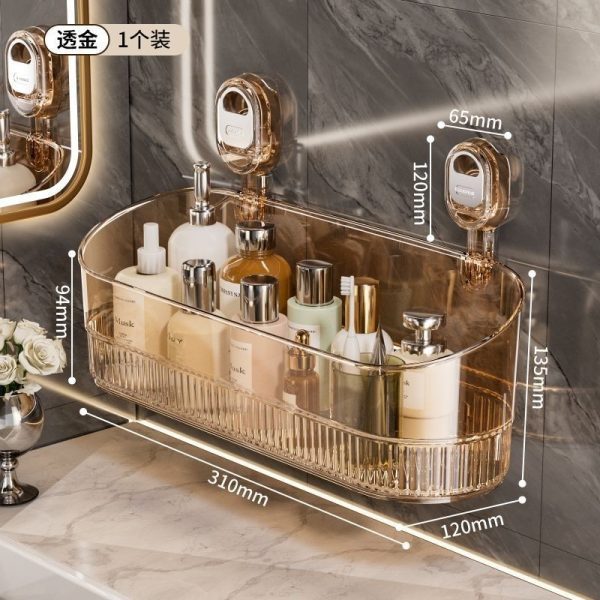 Suction cups, shelves in bathrooms, non-perforated walls, cosmetics shelves on walls, toilets, vanities, storage racks