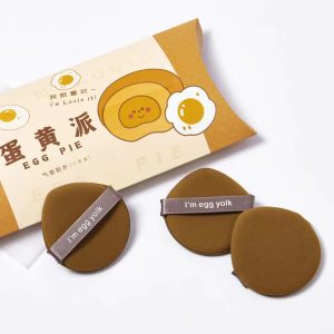 Pineapple Egg Yolk Pie Demon Powder Puff Air Cushion Makeup Beauty Egg Do Not Eat Powder Marshmallow Sponge Liquid Foundation Special System