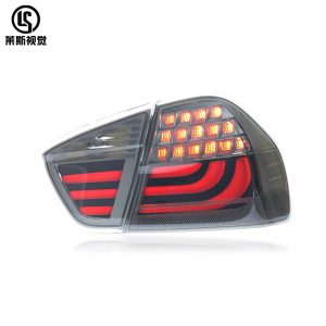 For 05-12 BMW 3 Series E90 Taillight Assembly 320i 325 Modified LED Running Lights Turn Signal