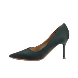 Thin heels, pointed toe, shallow mouth, niche high heel shoes, women's retro, spring and summer 2024 new banquet shoes, office shoes