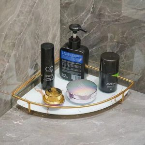 Bathroom, toilet, kitchen corner, toilet, cosmetics, tabletop, handwashing, sink, corner, triangle storage shelf