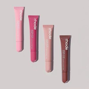 Spot rhode Hayley tinted Raspberry Ribbon Toast Espresso lip gloss lip gloss