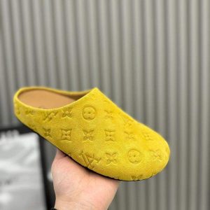 Wrapped toe half slippers women's 2025 new printed nubuck one-foot slacker platform muffin Birkenstock mules